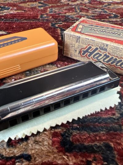 Honky Tonk Harmonica with Case Ridley's House of Novelties Open Box