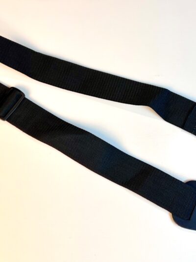 Black Nylon Webbing Electric / Bass/ Acoustic Guitar Strap 2" Wide