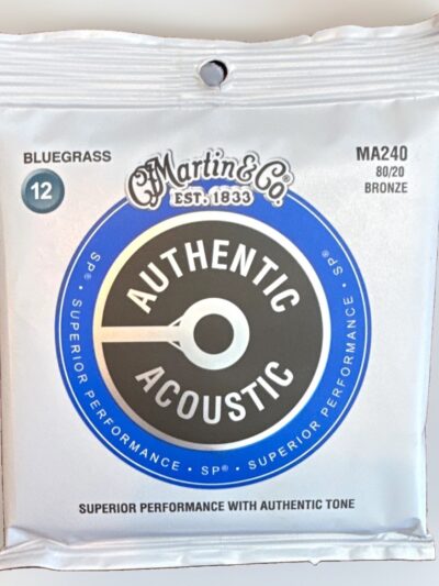 Martin & Co. MA240 Authentic Acoustic 80/20 Bronze Bluegrass 12-56 6-String