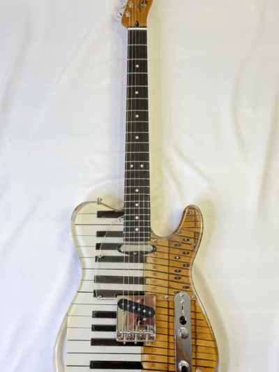 NOCTURNE GUITARS 88 DELUXE – HANDMADE PIANO RESIN GUITAR - TELE-STYLE – USA