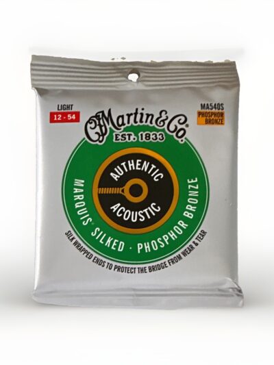 Martin MA540S Marquis Silked Phosphor Bronze Acoustic Guitar Strings Light 12-54
